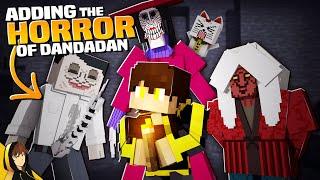 TURNING my DANDADAN MOD into a HORROR GAME for MINECRAFT!?!