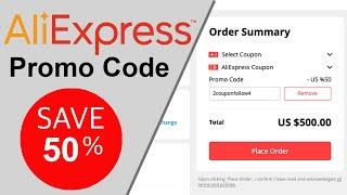 AliExpress Promo Code 2024 - Get up 50% Coupon AliExpress Working