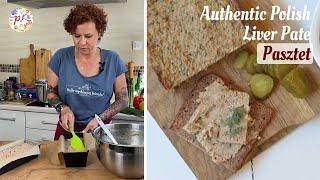 Chicken liver pate PASZTET - delicious sandwich spread | Polish cooking channel