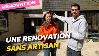 Ce couple rénove seul une maison d'architecte des années 1970 abandonnée (avec@floaurelrenovation)