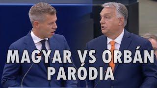 Magyar Péter VS Orbán Viktor PARÓDIA (By:. Peti)