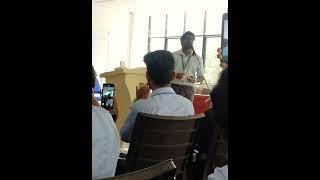 mr. Laven lokesh speech About( DIGITAL MARKETING). In Musaliar Institute of management.