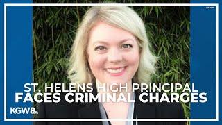 St. Helens High School principal charged with mistreatment, misconduct