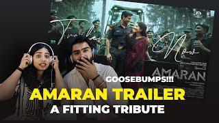 Amaran Trailer Reaction !!!! #amaran #amarantrailer