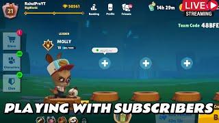 PLAYING ZOOBA WITH SUBSCRIBERS LIVE | ZOOBA CLANS | ZOOBA LIVE STREAM