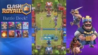 Clash Royale - Best Deck For Barbarian Bowl And Pekka's Play House!