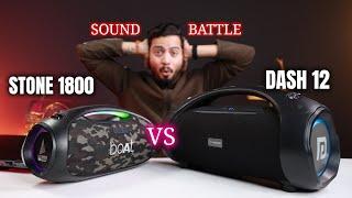 Boat Stone 1800 vs Portronics Dash 12  Full COMPARISON & SOUND TEST + BASS TEST Which is Better ?