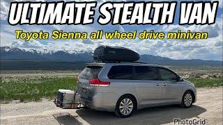 The most versatile minivan - Toyota Sienna awd limited