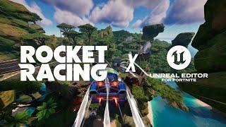 Build Your Own Rocket Racing Islands with UEFN