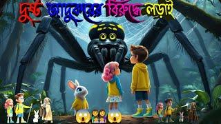 জাদুকরের সঙ্গে লড়াই | Bengali Moral Stories Cartoon | Rupkothar Notun Bangla Golpo | Bangla kahani