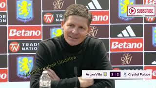 Aston Villa vs Crystal Palace Managers SPILL the Truth