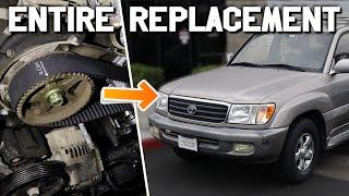 How To Replace Timing Belt on Toyota & Lexus 2UZ-FE ENGINE - EVERYTHING YOU NEED TO KNOW