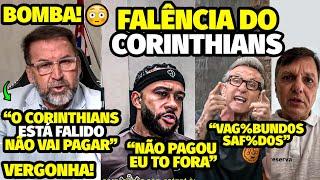 A AMEAÇA CRlMIN0SA QUE PODE FAZER O CORINTHIANS IR A FALÊNCIA APÓS NOVA DIVIDA BILIONARIA NA JUSTIÇA