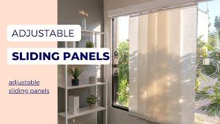 Adjustable Sliding Panels