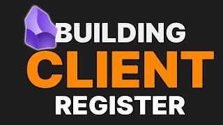 Building a Client Register from Scratch