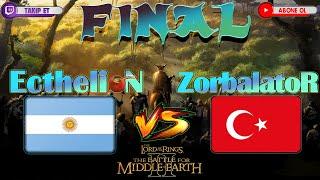 LOTR: BFME 2 v1.09 Uluslararası Turnuva BO5 FİNAL EcthelioN Vs ZorbalatoR