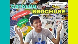 ARCHITECTURE STUDENT REACTS TO BUILDING MATERIALS & CONSTRUCTION BROCHURE - CATALOG | VLOG #6
