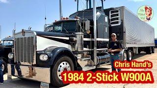 Chris Hand's Extended Hood 2-Stick 1984 W900A Kenworth Truck Tour