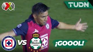 ¡Gol de Ángel Sepúlveda.. está imparable! | Cruz Azul 2-0 Santos | Liga Mx -AP2024 - J15 | TUDN