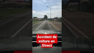 accident de voiture en direct c'est chaud.#accident #crash #ouf #collision #choc #wtf #voiture