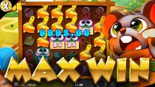  First 10,000x MAX WIN On Get the CHEESE!  EPIC Big WIN New Online Slot - Hacksaw Gaming