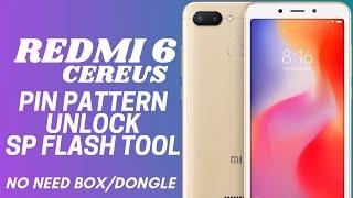 Xiaomi Redmi 6 Pattern, Password Unlock Sp Flash Tool | No Need Box/Dongle | 100% Working Trick 2021