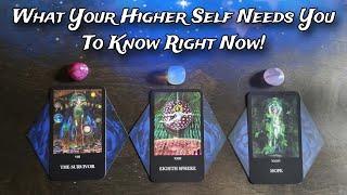 ‍️ What Your HIGHER SELF Needs You To Know Right Now! ‍️Pick A Card Reading