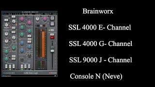 DDMF Plugin Doctor - Brainworx SSL and Neve Consoles visual EQ analyzing