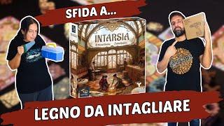 Intarsia Partita Completa al gioco di incastri e colori nei caffè parigini