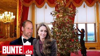 Prinzessin Kate & Prinz William –  Auf Schloss Windsor zieht der Winterzauber ein