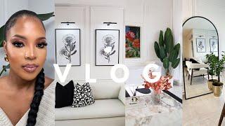 VLOG || LET’S FURNISH MY EMPTY LIVING ROOM || NEW COUCH || NEW COFFEE TABLE || NEW OCCASIONAL CHAIRS