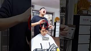 This is the worst barber in the world 