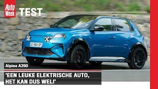 Alpine A290 - AutoWeek Review