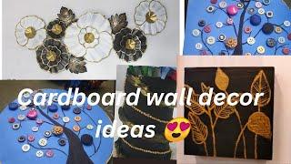 Cardboard se bnaye beautiful Room decor  #viral #handmade #diycraft #cardboardcraft #roomdecor