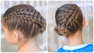 Zipper Braid Updo | Cute Girls Hairstyles