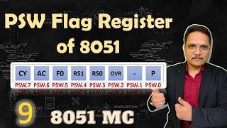 Flag Register of 8051 Microcontroller Explained: Status Register and PSW Register | 8051