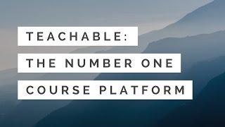 Teachable - #1 Course Platform to Create and Sell Online Courses