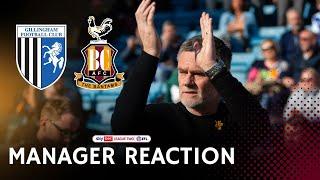 MANAGER REACTION: Alexander reflects on tough Gillingham clash