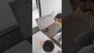 Tiles flooring work