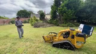 Vermeer SPX25 vibratory mole plough.