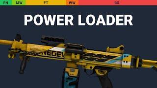 Negev Power Loader - Skin Float And Wear Preview