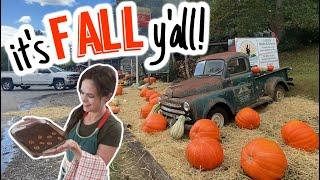 The GREAT Pumpkin & PERFECT Fall Brownies  Autumn Day in the Life in the Appalachian Mountains