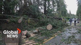 Bomb cyclone: Another fall storm forecast to impact BC coast as residents continue to clean up