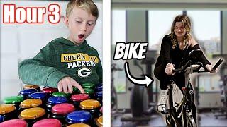 100 trick shot buttons...only ONE lets you STOP PEDALING 2!