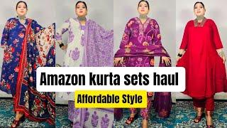 Amazon  Trendy kurta sets haul  | AFFORDABLE PRICE | FASHION CRAZY FASHION