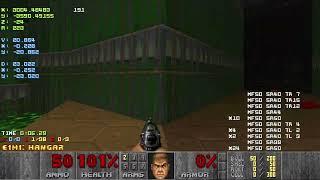 The Ultimate Doom E1M1 in 0:09.91 NoMo