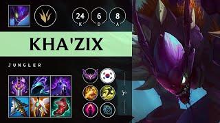 Kha'Zix Jungle vs Kindred - KR Master Patch 25.05