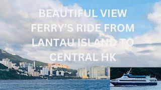 BEAUTIFUL TRIP FROM LANTAU ISLAND TO CENTRAL |Arlyn AqUino Vlog