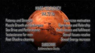 Mars frequency - 10 hours sleep meditation - 144.72 Hz for Muscle Growth and Raising testosterone