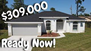 $299K - Brand New - Move In Ready Home For Sale in Marion Oaks Ocala Florida | No HOA | Ready Now!